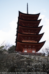 Goju-no-to Pagoda from Senjō-kaku Temple