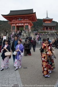 A few quick selfies before heading into Kiyomizu