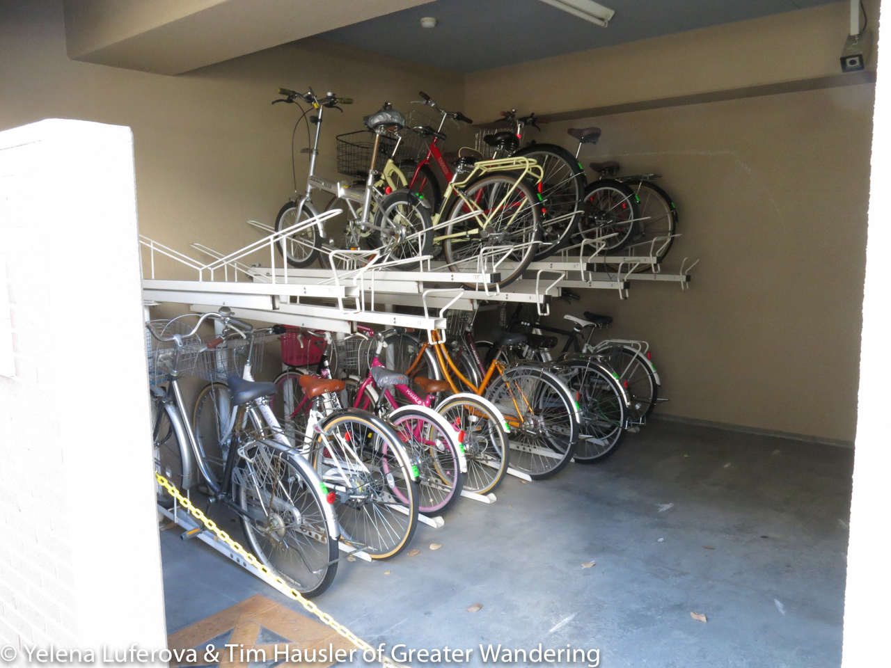 Bike storage - efficient